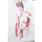 thumbnail Nu modèle vivant - Aquarelle