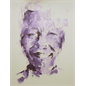 thumbnail Nelson Mandela - Huile sur papier